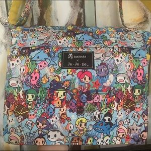 One-of-kind TOKIDOKI Ju-Ju-Be Diaper crossbody bag